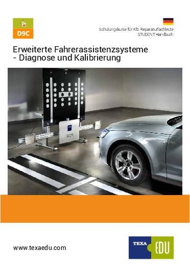 D9C Erweiterte Fahrerassistenzsysteme - Diagnose und Kalibrierung