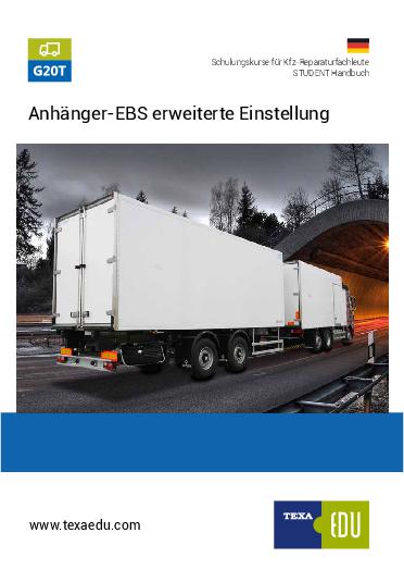 G20T Anhänger EBS, Erweiterte Einstellungen